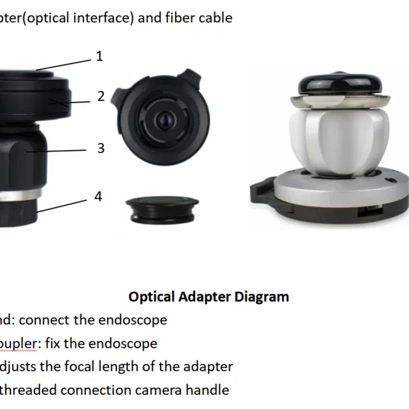 4K UHD 100W Light Source Medical Endoscope Camera System For Laparoscopy ENT Arthroscope