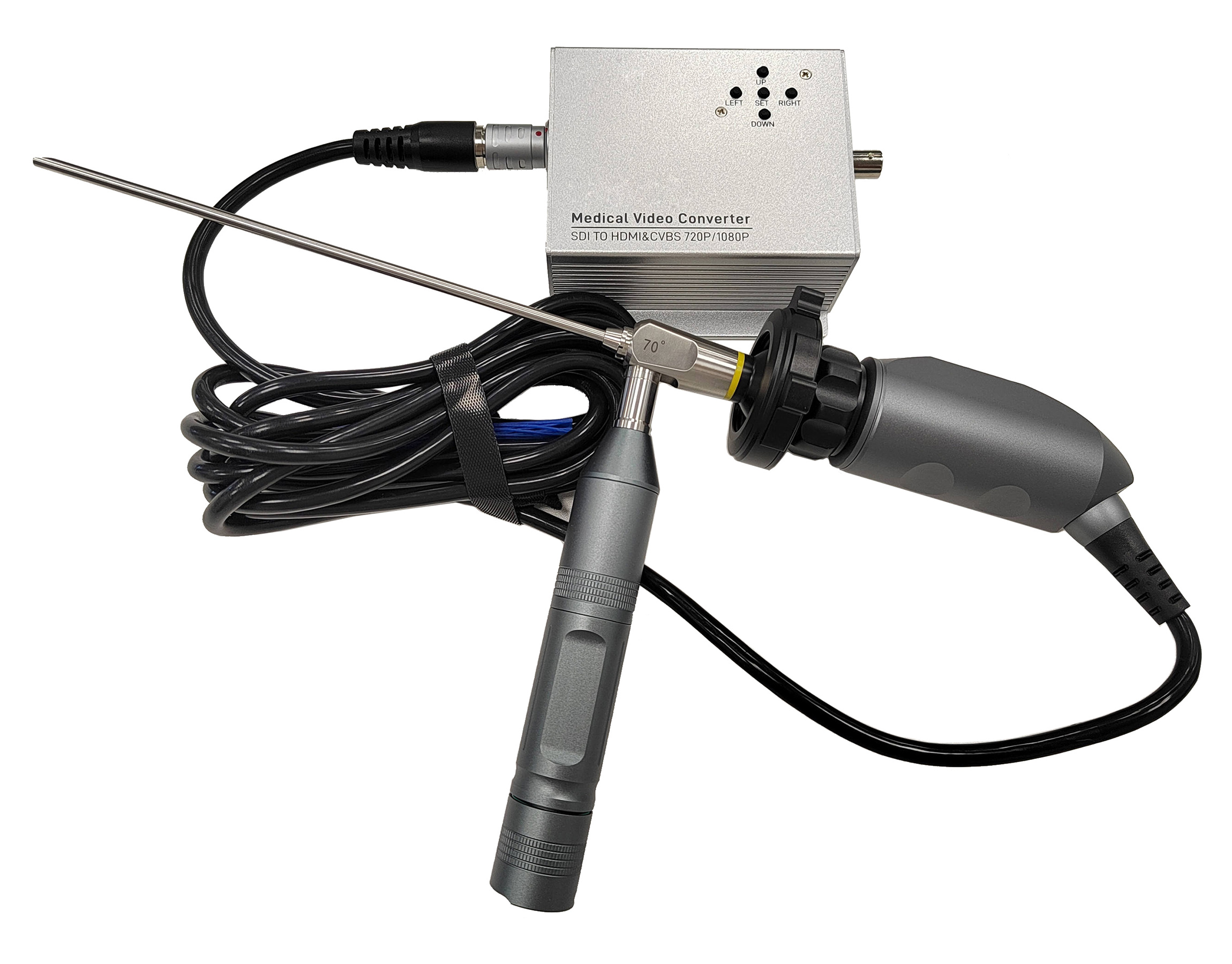 Processeur vidéo pour endoscopie Caméra portable Ent 1080p HDMI Sortie CVBS