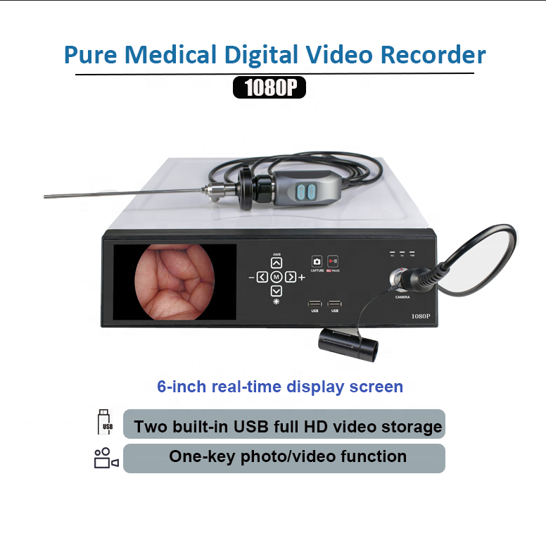 Appareil d'endoscopie médicale Full HD Système d'endoscopie vidéo pour ORL Laparoscope Hystéroscopie