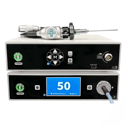 1080P HD Otolaryngology Endoscopy System video main machine Handle camera Coupler Cool Light Source