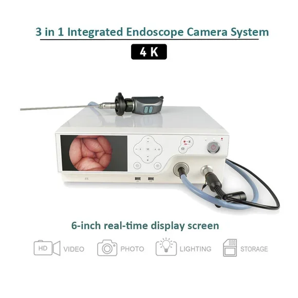 4K Digital Video Camera System Medical Endoscope Camera With Led Light Source