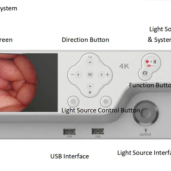 4K Digital Video Camera System Medical Endoscope Camera With Led Light Source