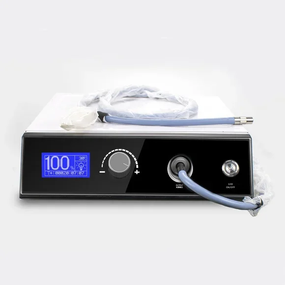 120W Endoscopy Surgery Led Medical Cold Light Source With Optical Fiber Cable