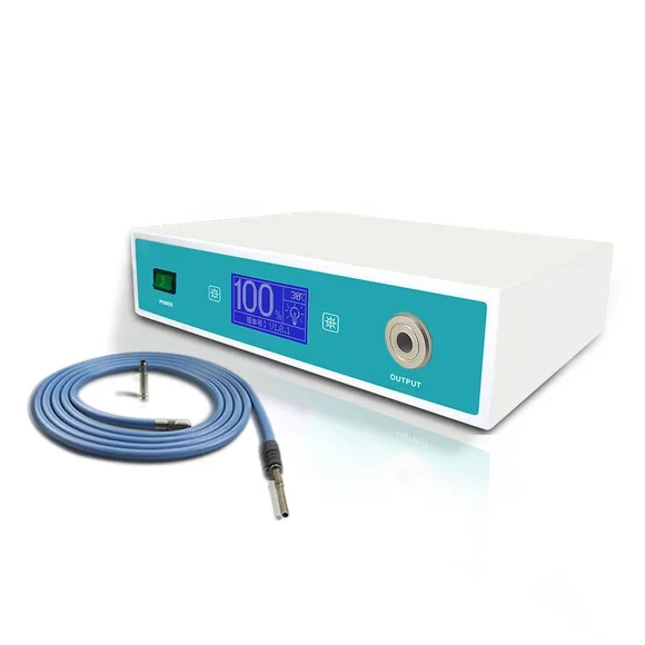 100W Medical Cold Led Laparoscopic Light Source For Rigid Endoscope