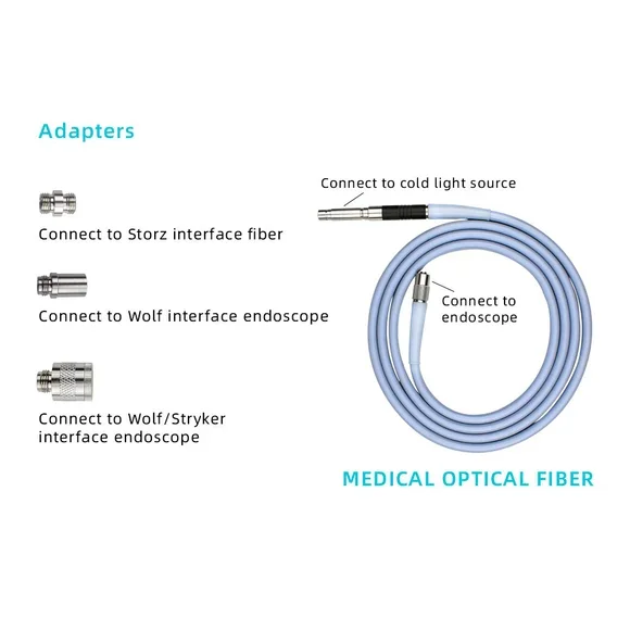 100W Medical Cold Led Laparoscopic Light Source For Rigid Endoscope