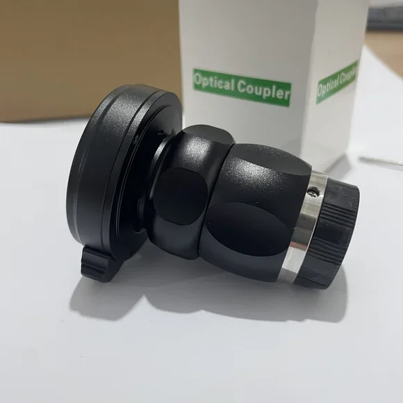 Adjustable Optical Adapter 1080p Coupler Standard C-mount Zoom From 18-35mm