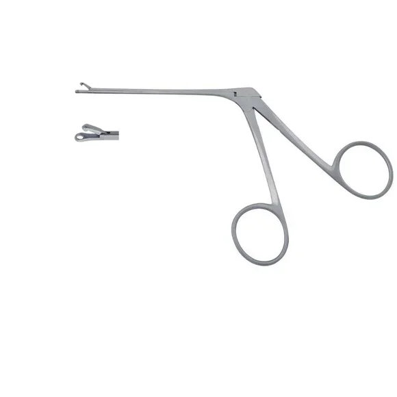 Otoscopy forceps/Middle ear micro forceps ring head