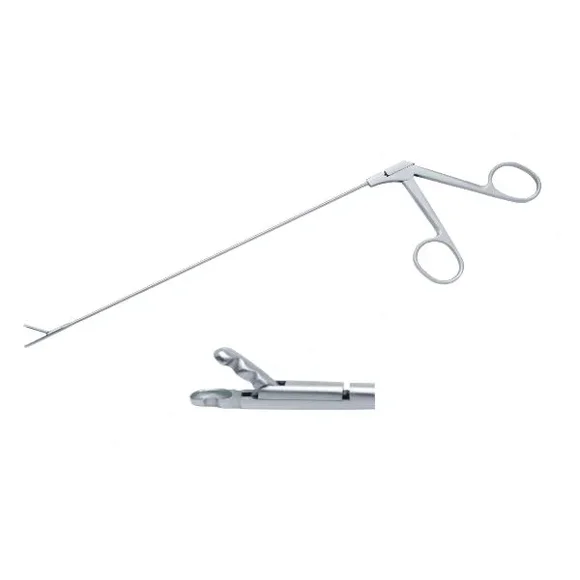 Laryngeal operating forceps/Direct laryngeal forceps 230mm/Laryngoscopy forceps