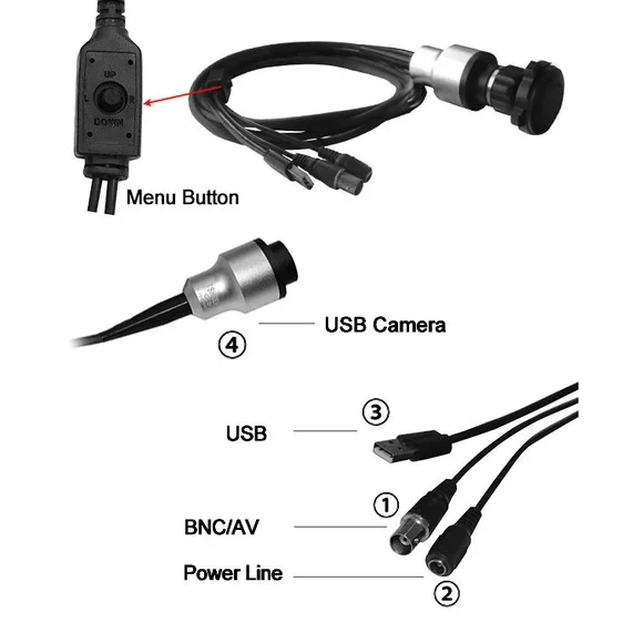 medical USB camera system for ENT endoscopy USB portable camera