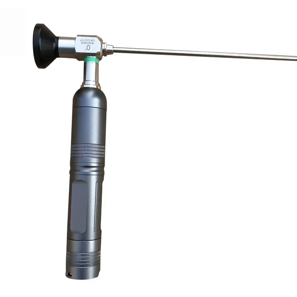 Portable LED light source for rigid endoscope/ 10W light source with rechargeable battery