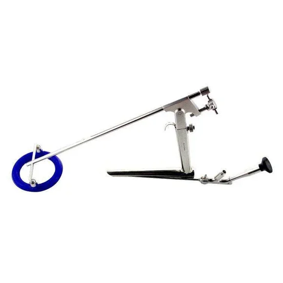 ENT medical instrument Laryngoscope tube /Self retaining laryngoscope tube with side view endoscope