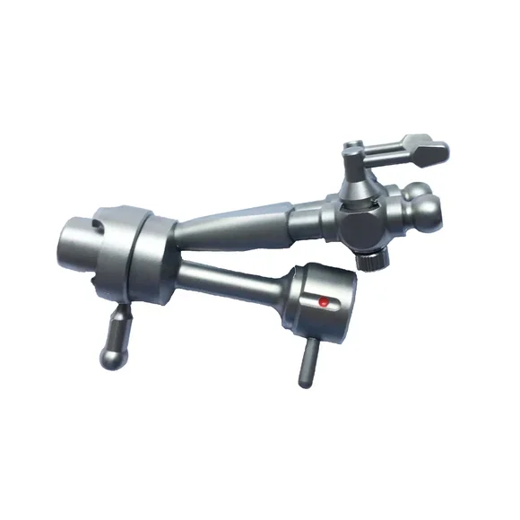 Cystoscopy endoscope bridge/ lockable cystoscopy bridge