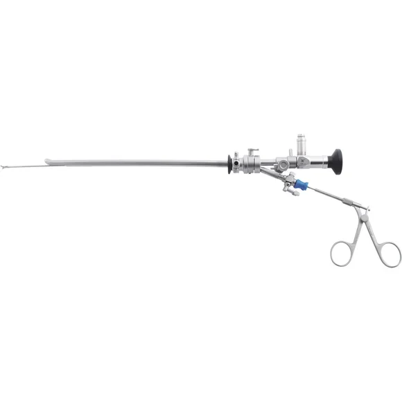 Urology optical grasping forceps for cystoscope/ Cystoscopy optical grasping forceps lockable type